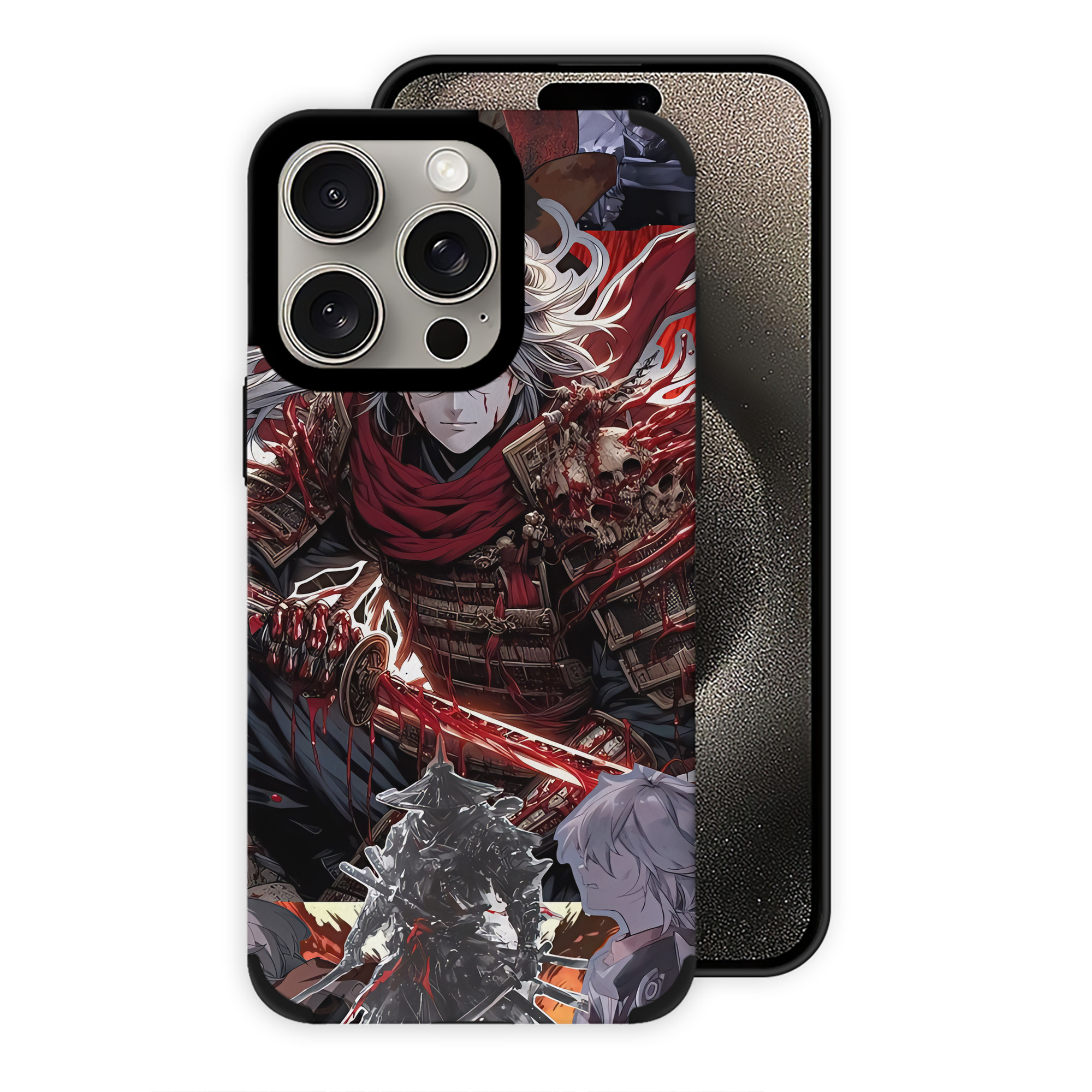 （画像用） 刀剣乱舞 Touken Ranbu 【iPhone15ProMax対応】 PUレザー スマホケース 耐衝撃＆黄変防止