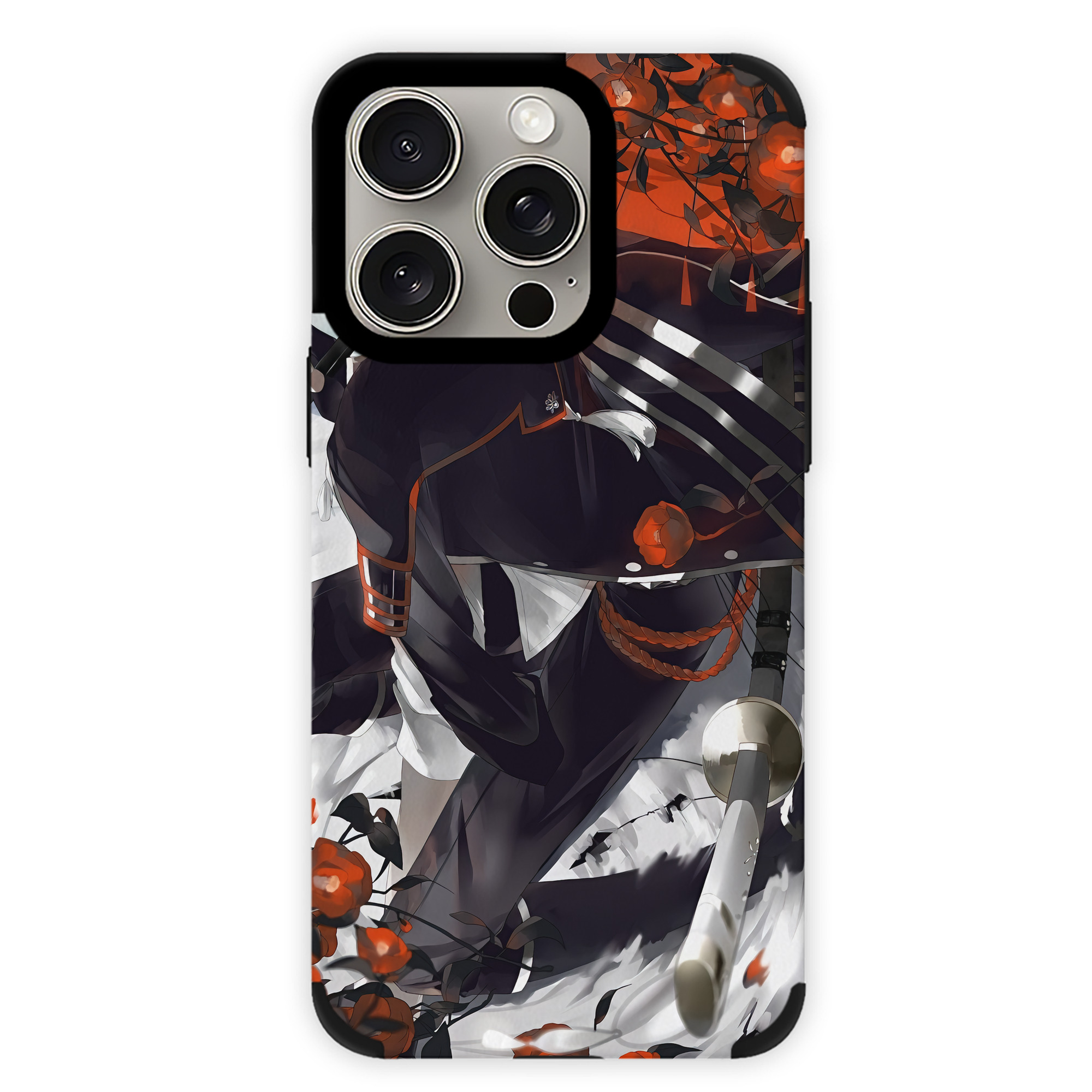 （画像用） 刀剣乱舞 Touken Ranbu 【iPhone15ProMax対応】 PUレザー スマホケース 耐衝撃＆黄変防止