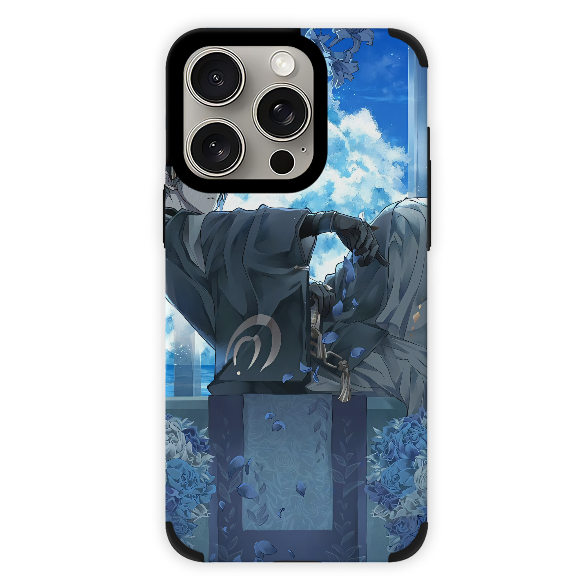 （画像用） 刀剣乱舞 Touken Ranbu 【iPhone15ProMax対応】 PUレザー スマホケース 耐衝撃＆黄変防止