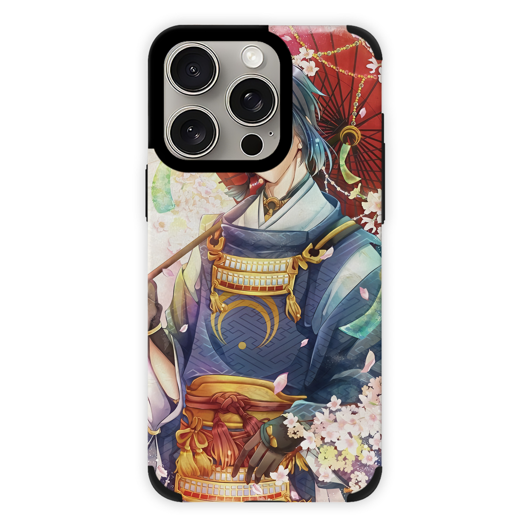 （画像用） 刀剣乱舞 Touken Ranbu 【iPhone15ProMax対応】 PUレザー スマホケース 耐衝撃＆黄変防止