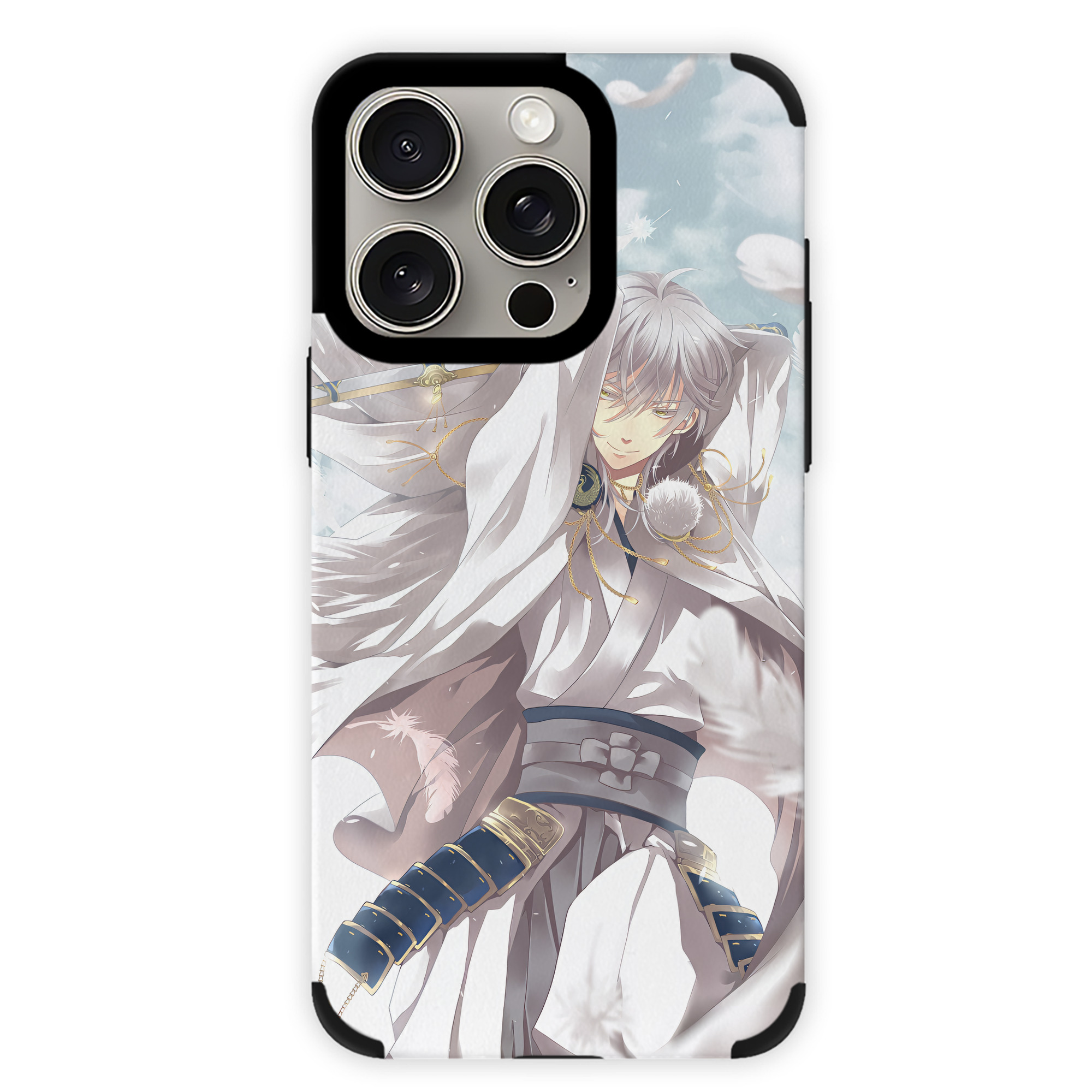 （画像用） 刀剣乱舞 Touken Ranbu 【iPhone15ProMax対応】 PUレザー スマホケース 耐衝撃＆黄変防止
