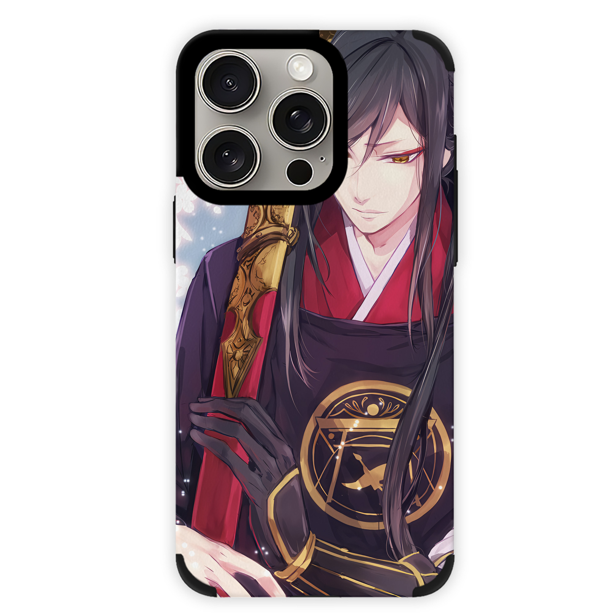 （画像用） 刀剣乱舞 Touken Ranbu 【iPhone15ProMax対応】 PUレザー スマホケース 耐衝撃＆黄変防止