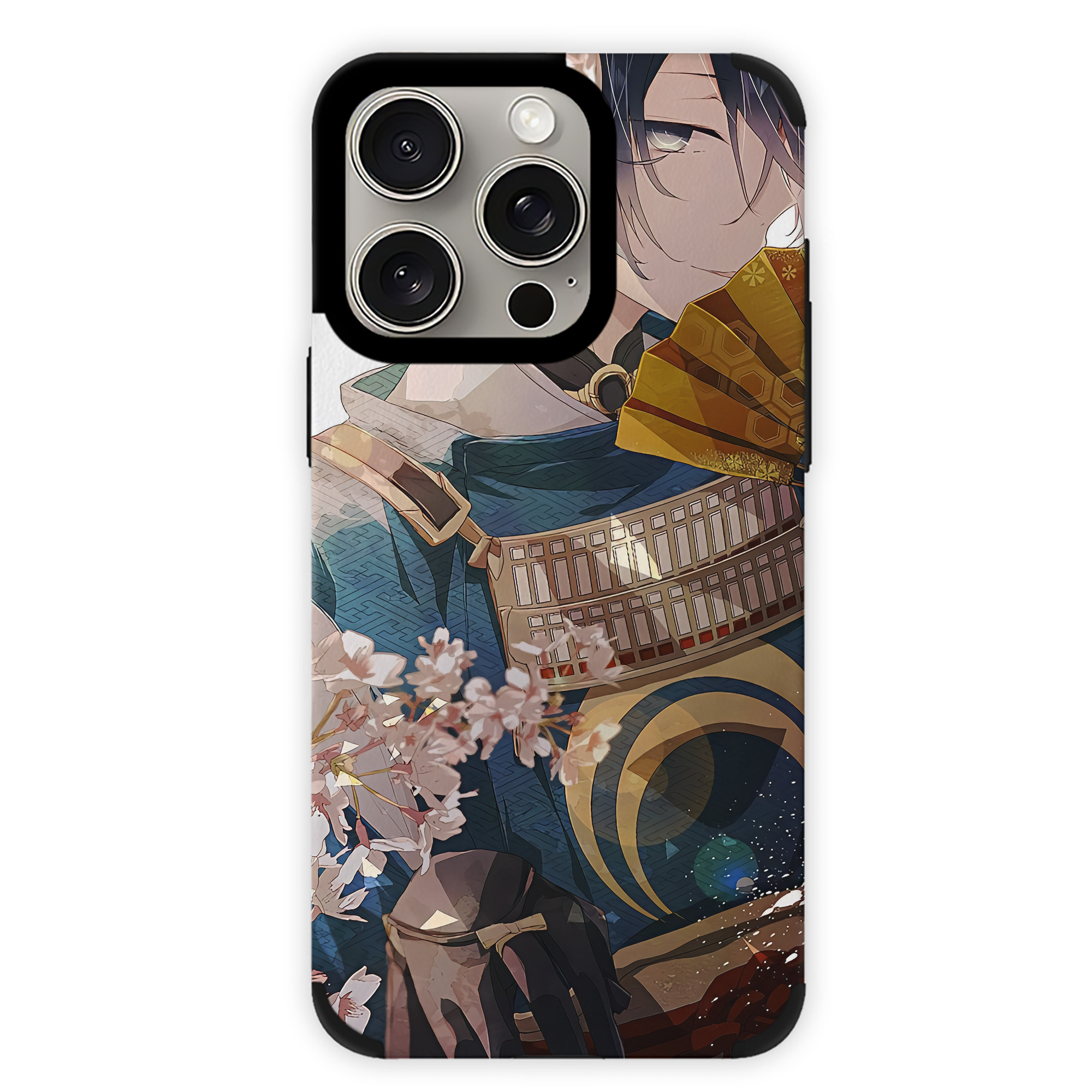 （画像用） 刀剣乱舞 Touken Ranbu 【iPhone15ProMax対応】 PUレザー スマホケース 耐衝撃＆黄変防止