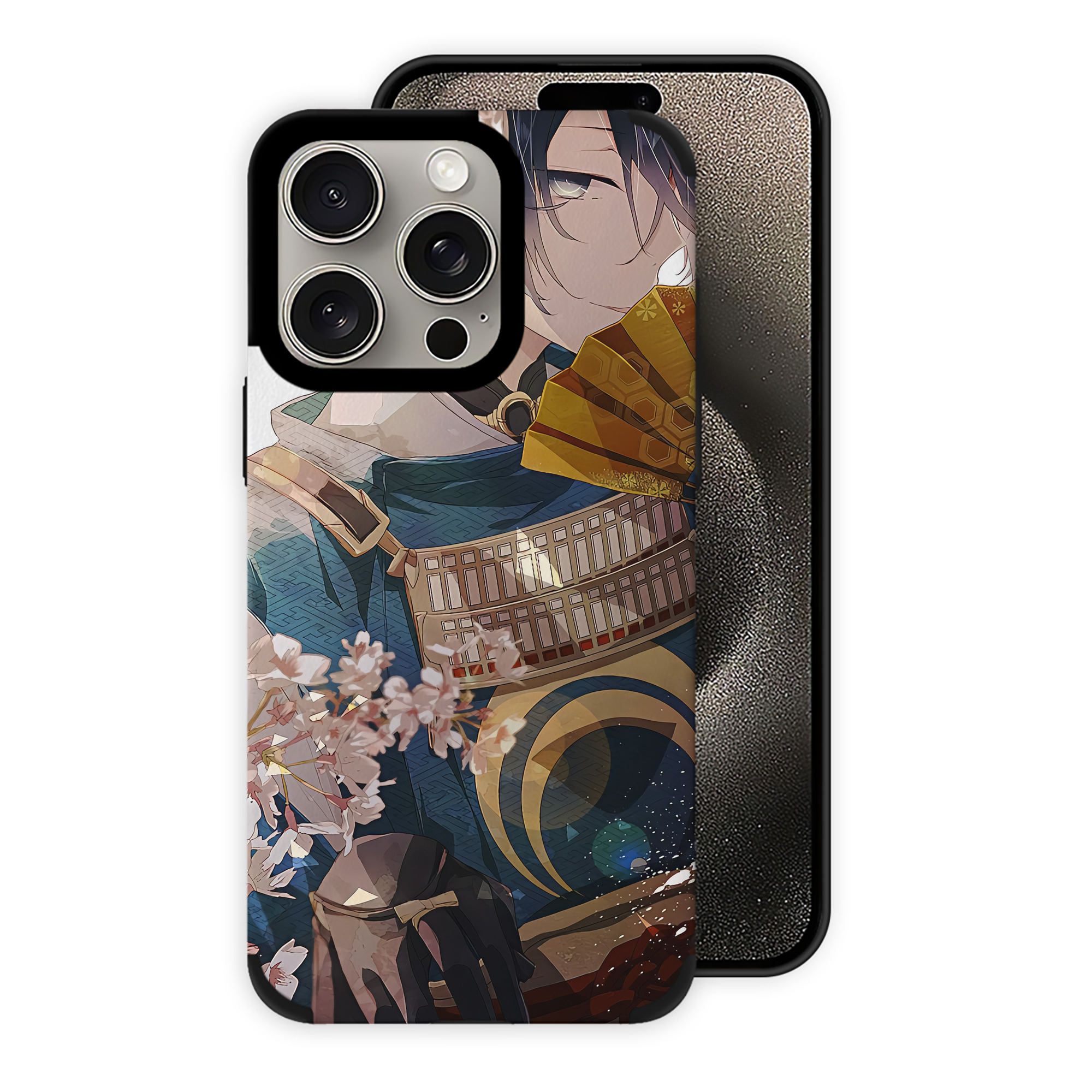 （画像用） 刀剣乱舞 Touken Ranbu 【iPhone15ProMax対応】 PUレザー スマホケース 耐衝撃＆黄変防止