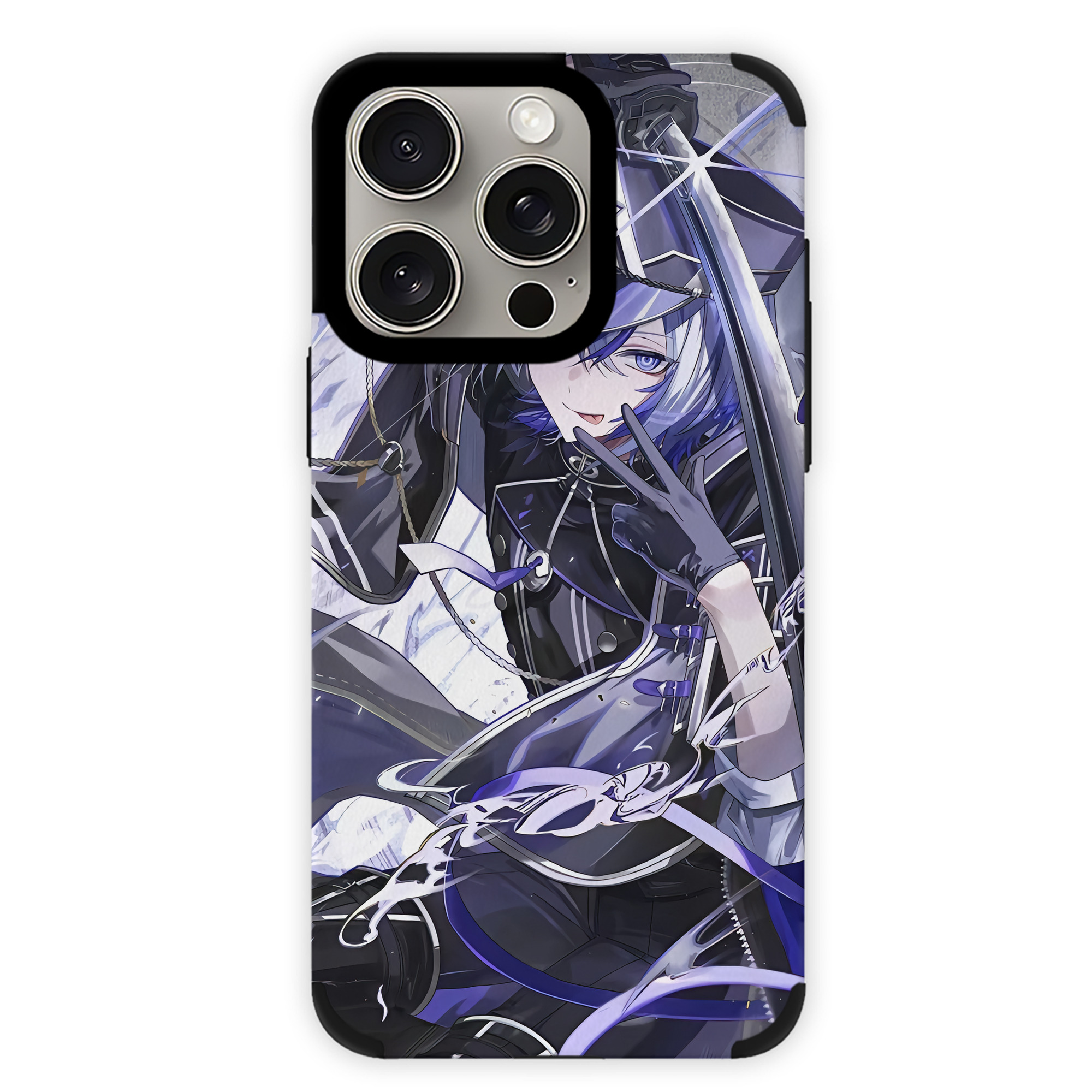 （画像用） 刀剣乱舞 Touken Ranbu 【iPhone15ProMax対応】 PUレザー スマホケース 耐衝撃＆黄変防止