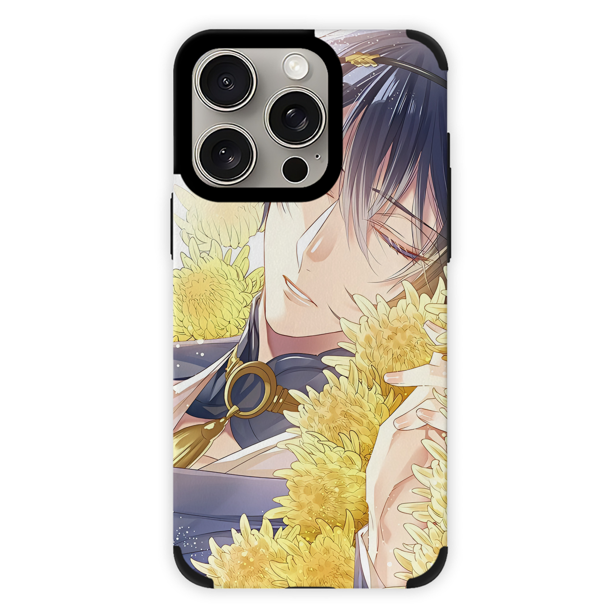 （画像用） 刀剣乱舞 Touken Ranbu 【iPhone15ProMax対応】 PUレザー スマホケース 耐衝撃＆黄変防止