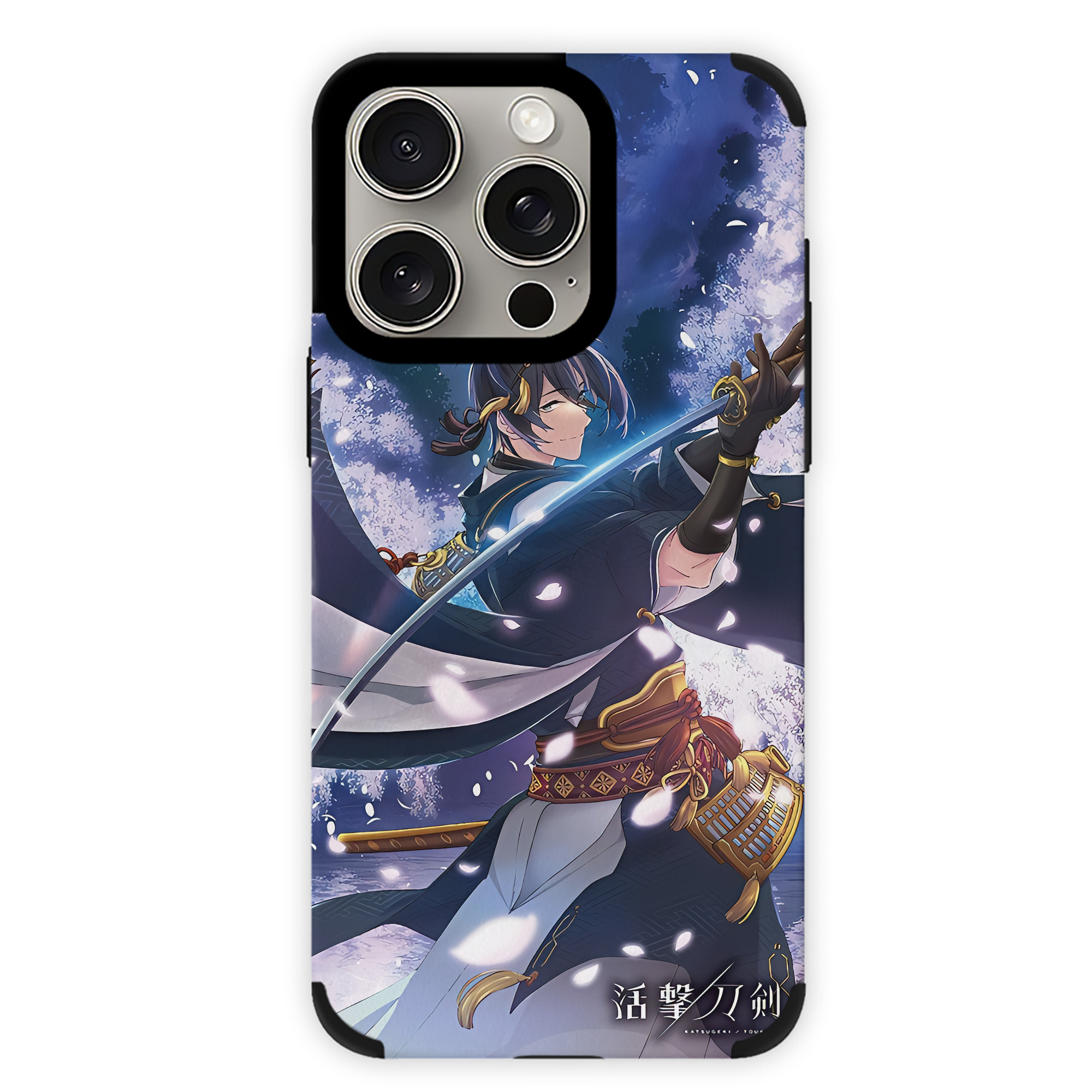 （画像用） 刀剣乱舞 Touken Ranbu 【iPhone15ProMax対応】 PUレザー スマホケース 耐衝撃＆黄変防止