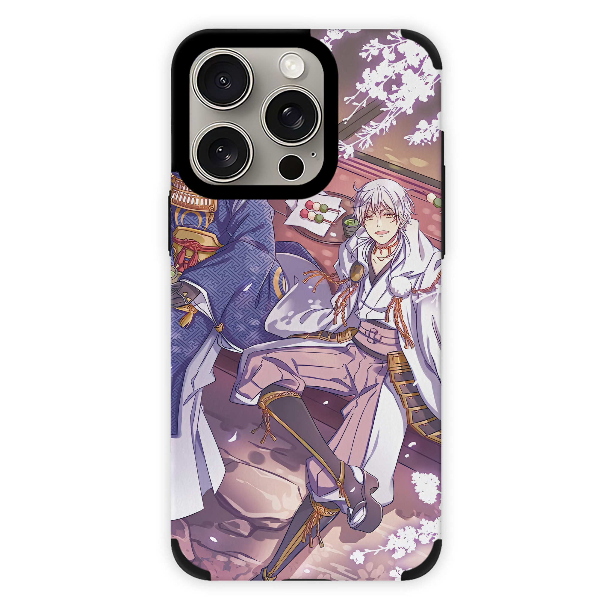 （画像用） 刀剣乱舞 Touken Ranbu 【iPhone15ProMax対応】 PUレザー スマホケース 耐衝撃＆黄変防止
