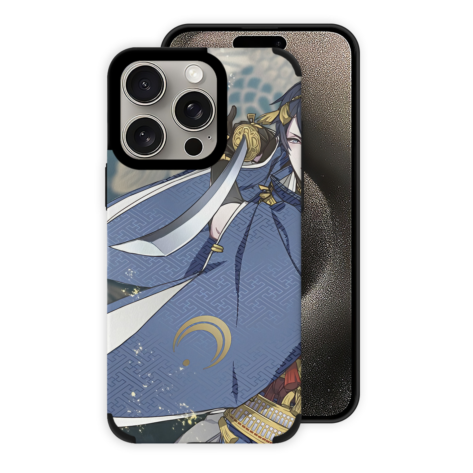 （画像用） 刀剣乱舞 Touken Ranbu 【iPhone15ProMax対応】 PUレザー スマホケース 耐衝撃＆黄変防止