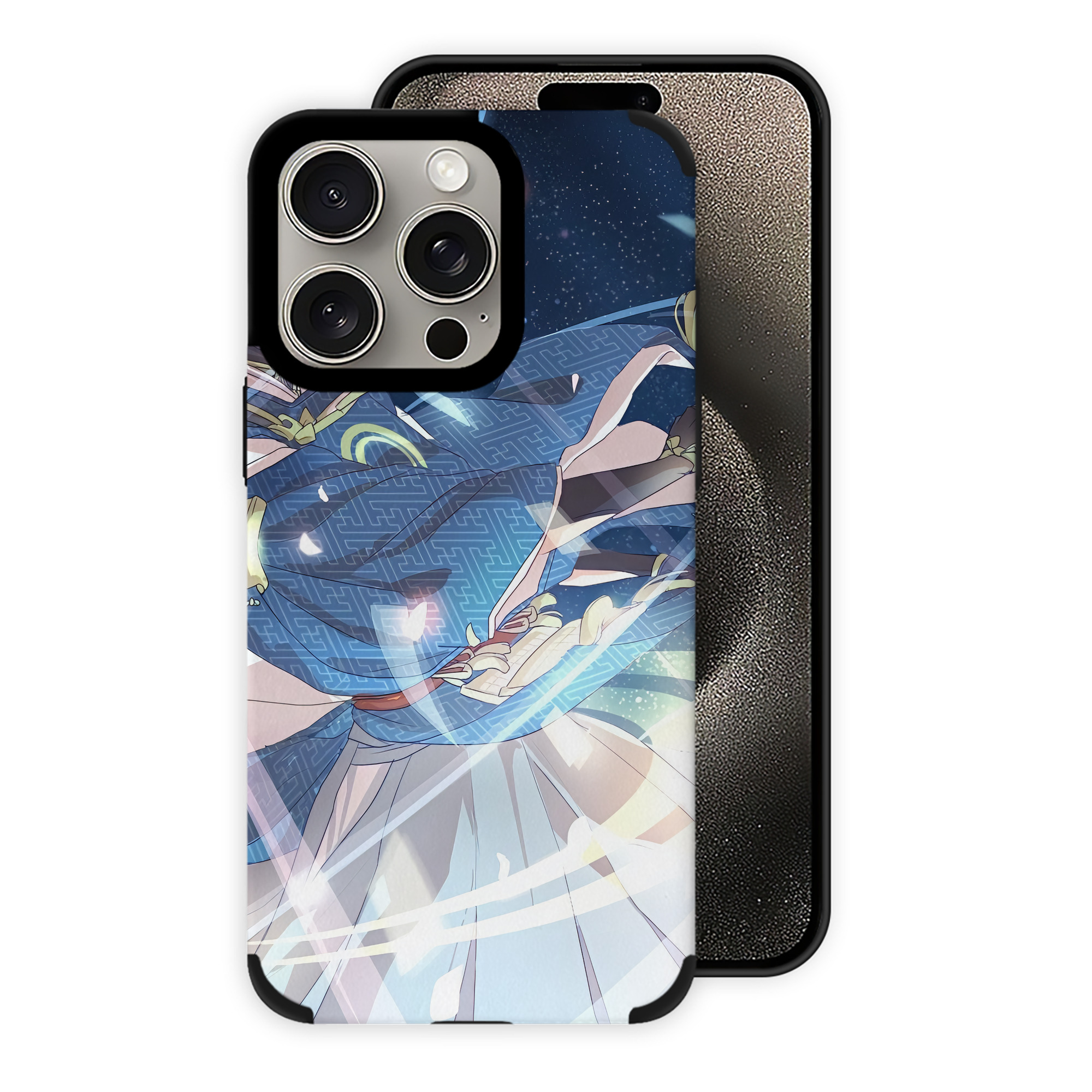 （画像用） 刀剣乱舞 Touken Ranbu 【iPhone15ProMax対応】 PUレザー スマホケース 耐衝撃＆黄変防止