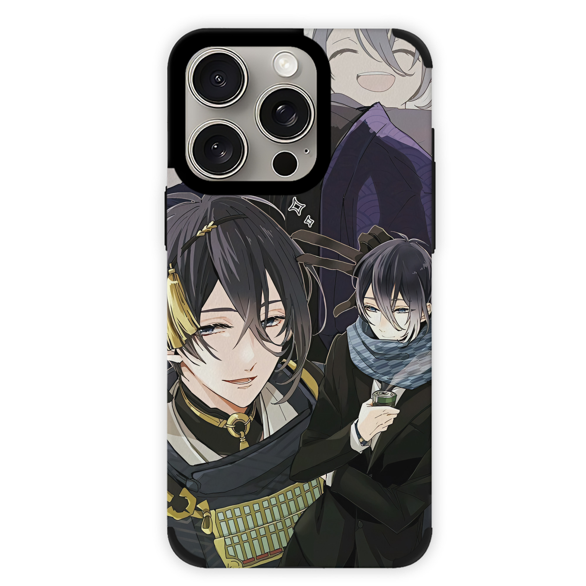 （画像用） 刀剣乱舞 Touken Ranbu 【iPhone15ProMax対応】 PUレザー スマホケース 耐衝撃＆黄変防止