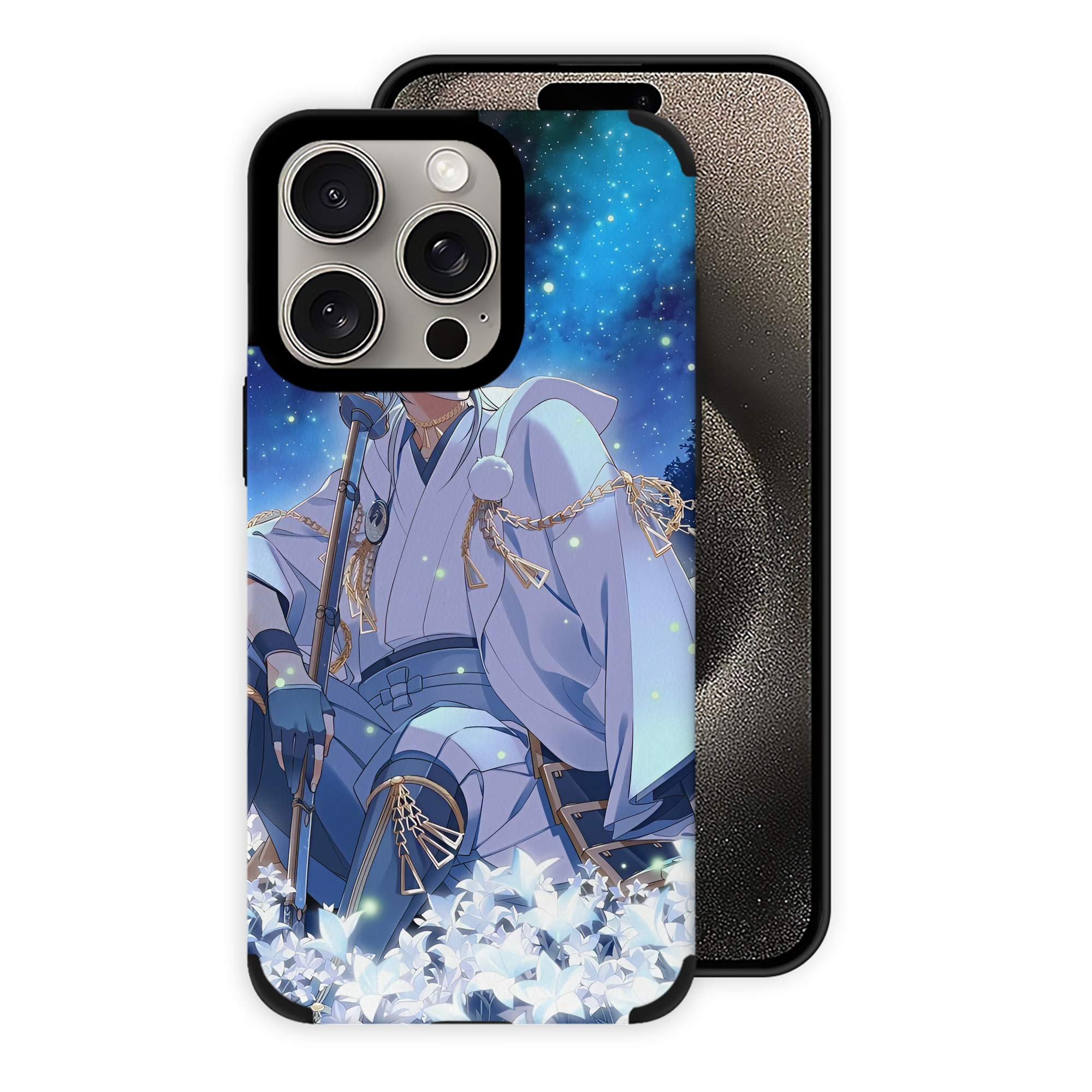 （画像用） 刀剣乱舞 Touken Ranbu 【iPhone15ProMax対応】 PUレザー スマホケース 耐衝撃＆黄変防止