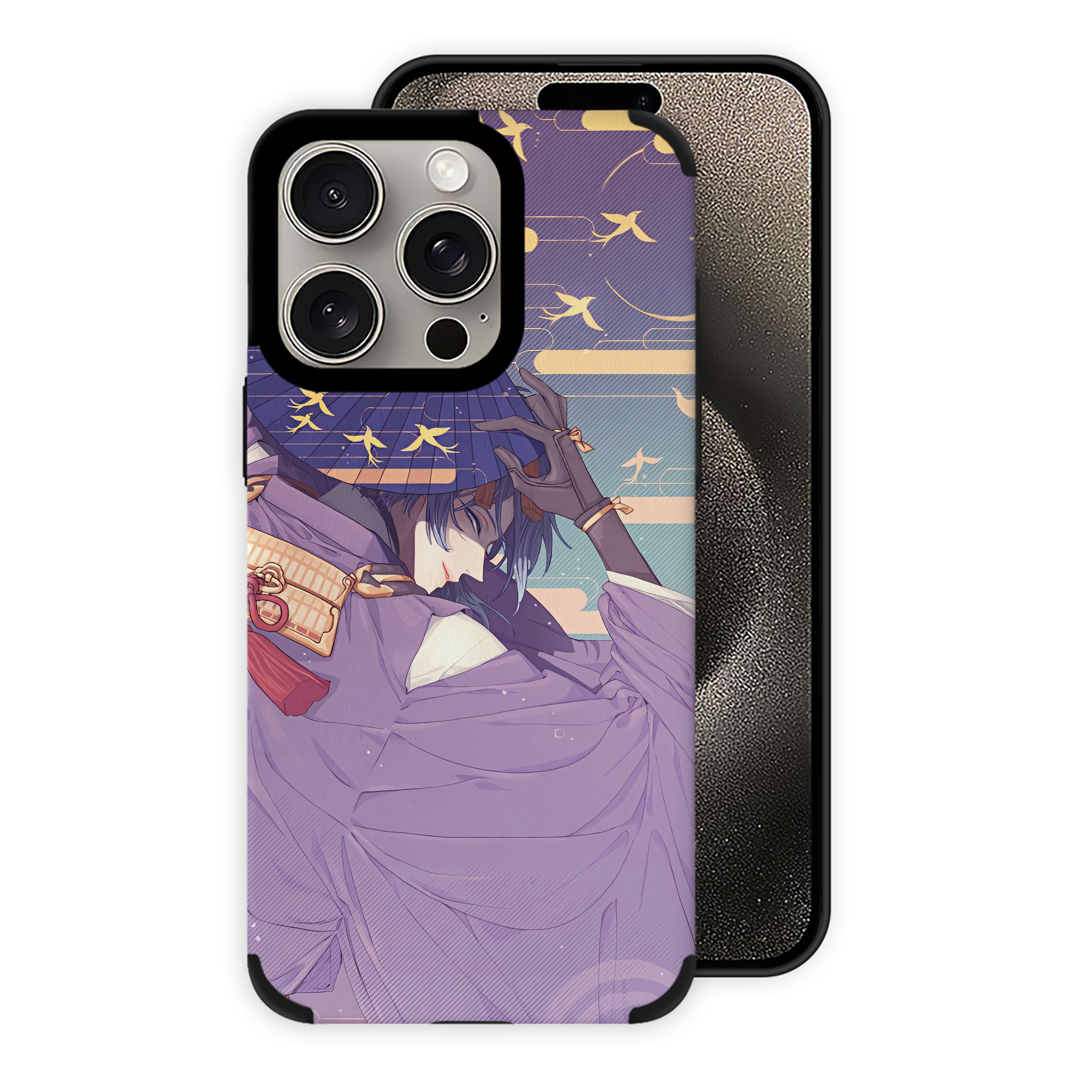 （画像用） 刀剣乱舞 Touken Ranbu 【iPhone15ProMax対応】 PUレザー スマホケース 耐衝撃＆黄変防止