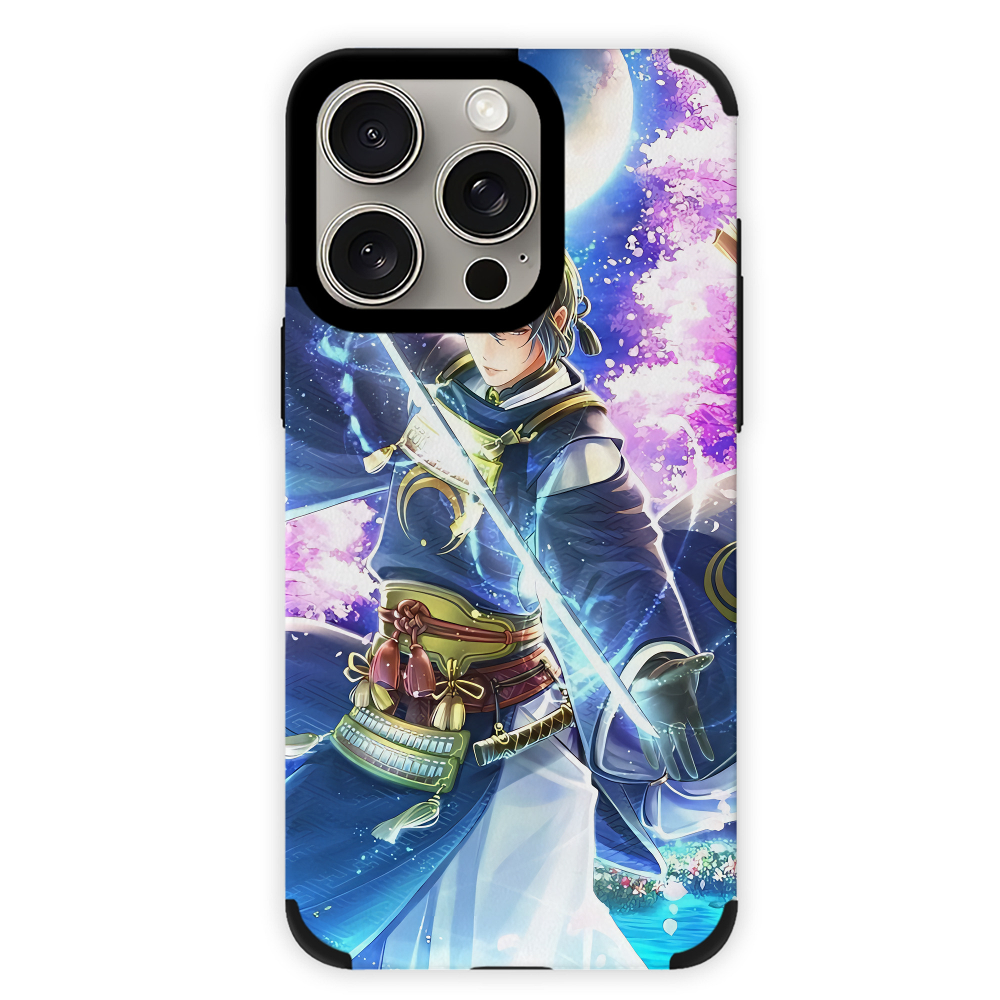 （画像用） 刀剣乱舞 Touken Ranbu 【iPhone15ProMax対応】 PUレザー スマホケース 耐衝撃＆黄変防止