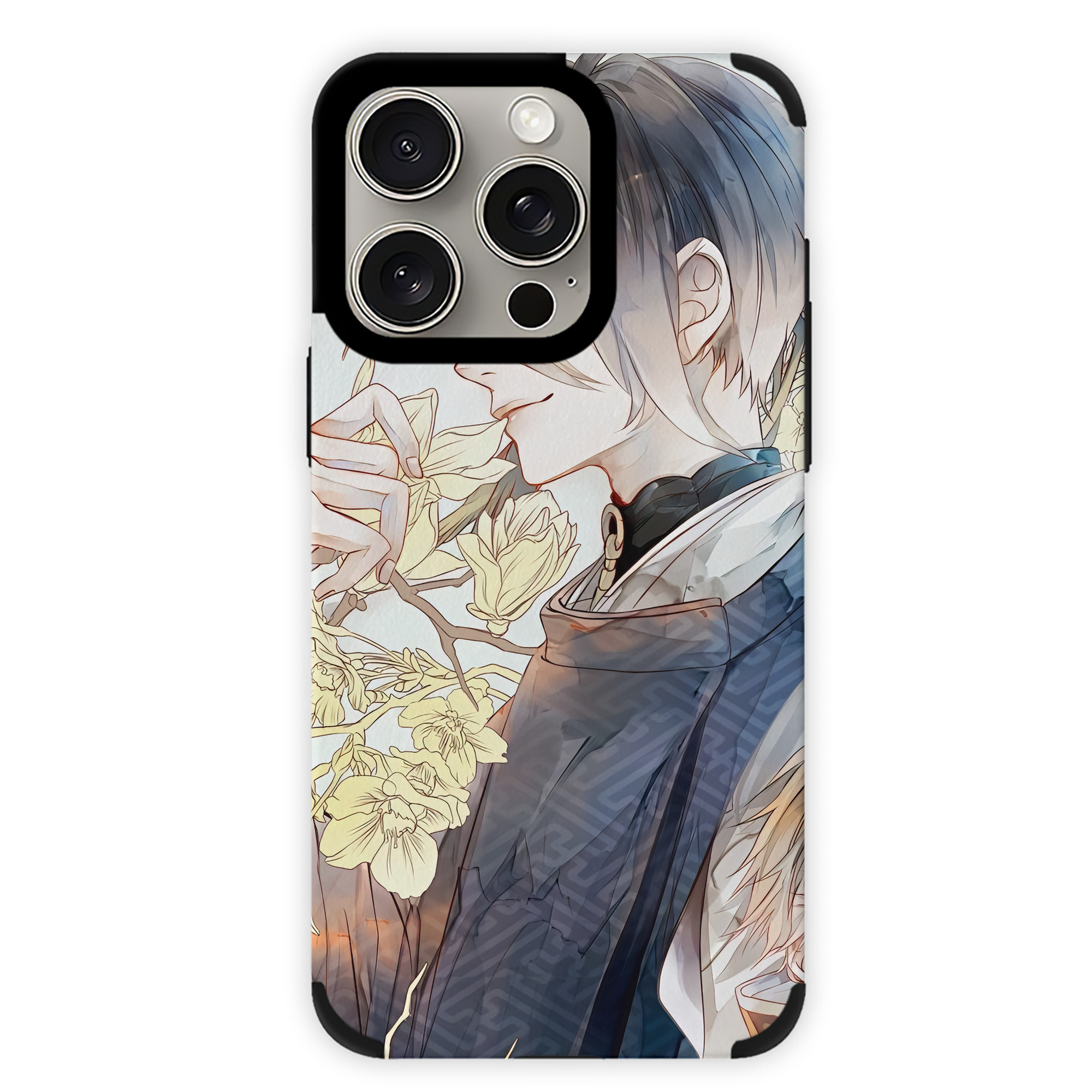 （画像用） 刀剣乱舞 Touken Ranbu 【iPhone15ProMax対応】 PUレザー スマホケース 耐衝撃＆黄変防止
