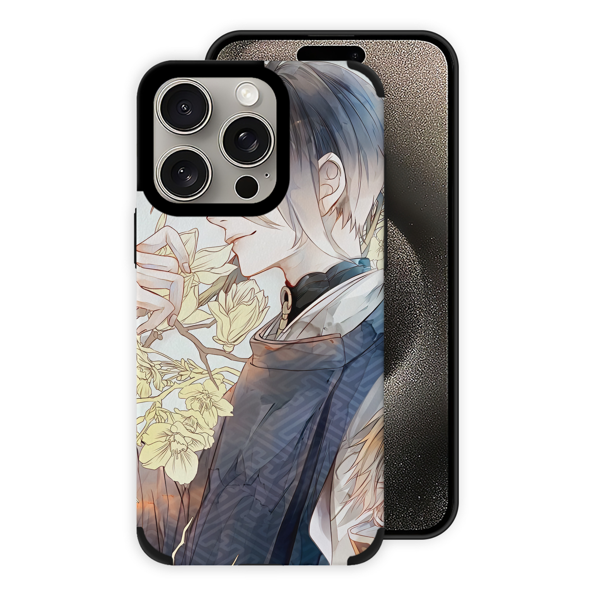 （画像用） 刀剣乱舞 Touken Ranbu 【iPhone15ProMax対応】 PUレザー スマホケース 耐衝撃＆黄変防止