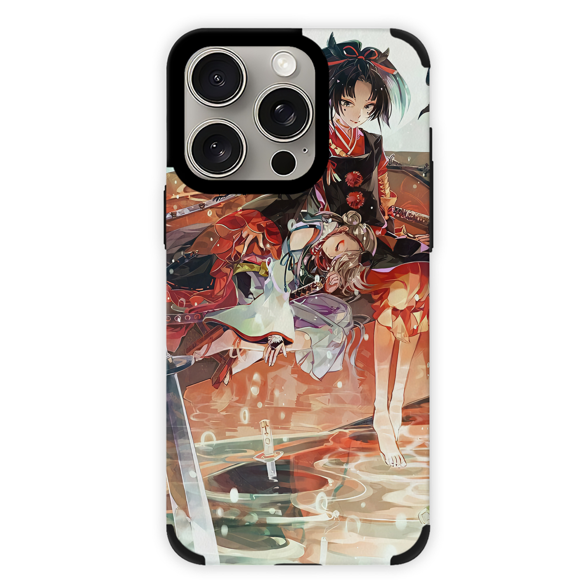 （画像用） 刀剣乱舞 Touken Ranbu 【iPhone15ProMax対応】 PUレザー スマホケース 耐衝撃＆黄変防止