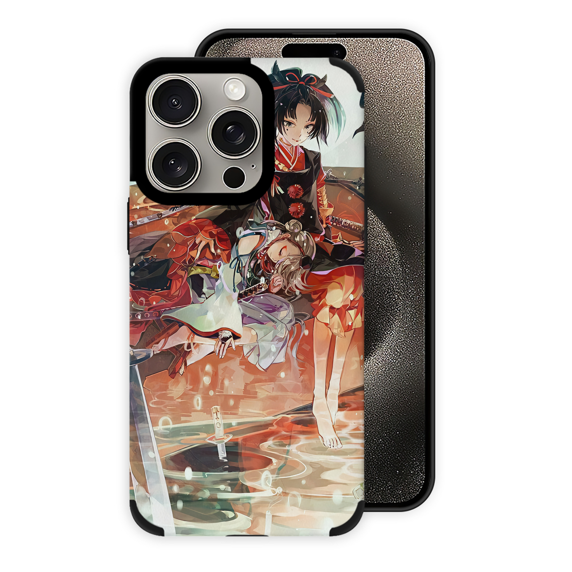 （画像用） 刀剣乱舞 Touken Ranbu 【iPhone15ProMax対応】 PUレザー スマホケース 耐衝撃＆黄変防止