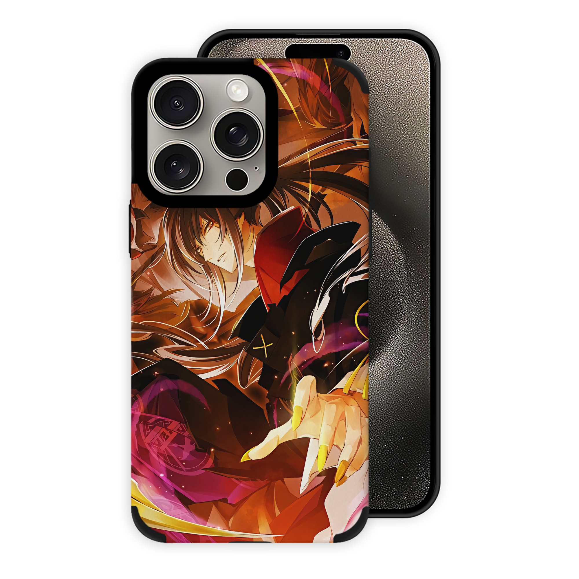 （画像用） 刀剣乱舞 Touken Ranbu 【iPhone15ProMax対応】 PUレザー スマホケース 耐衝撃＆黄変防止