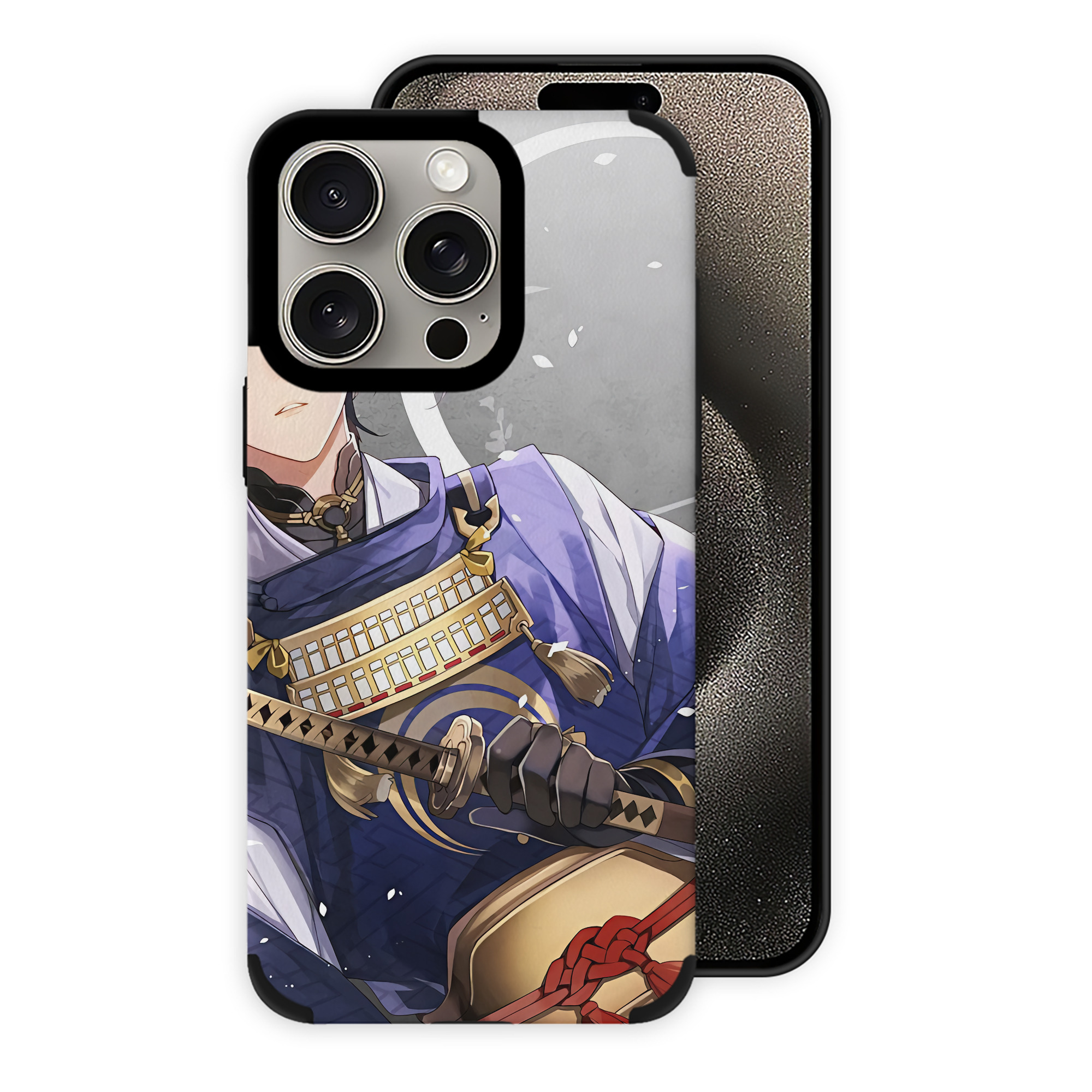 （画像用） 刀剣乱舞 Touken Ranbu 【iPhone15ProMax対応】 PUレザー スマホケース 耐衝撃＆黄変防止