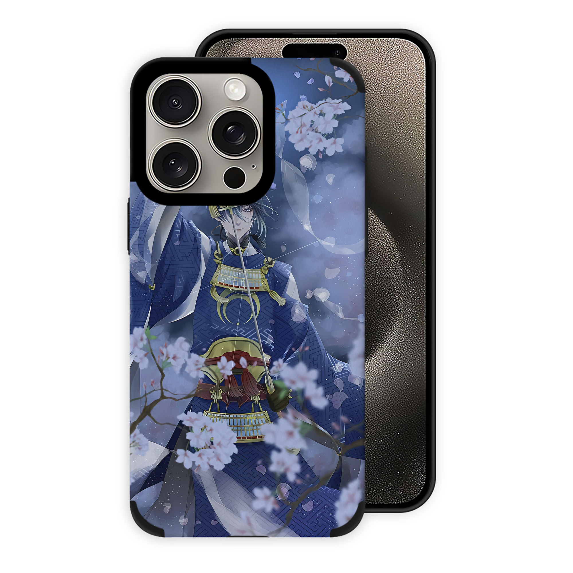 （画像用） 刀剣乱舞 Touken Ranbu 【iPhone15ProMax対応】 PUレザー スマホケース 耐衝撃＆黄変防止