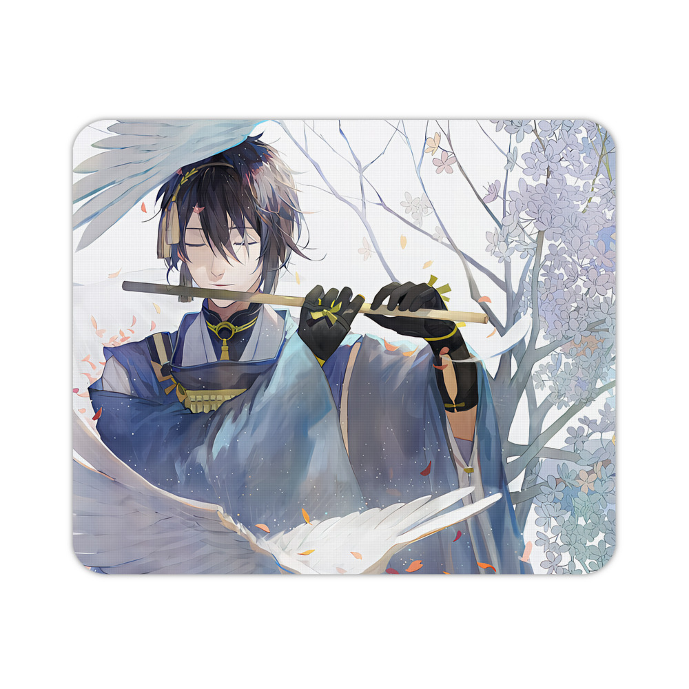 （画像用） 刀剣乱舞 Touken Ranbu マウスパッド ステッチ加工 ラバー素材 防水 滑り止め 超薄型 ゲーミング/オフィス対応