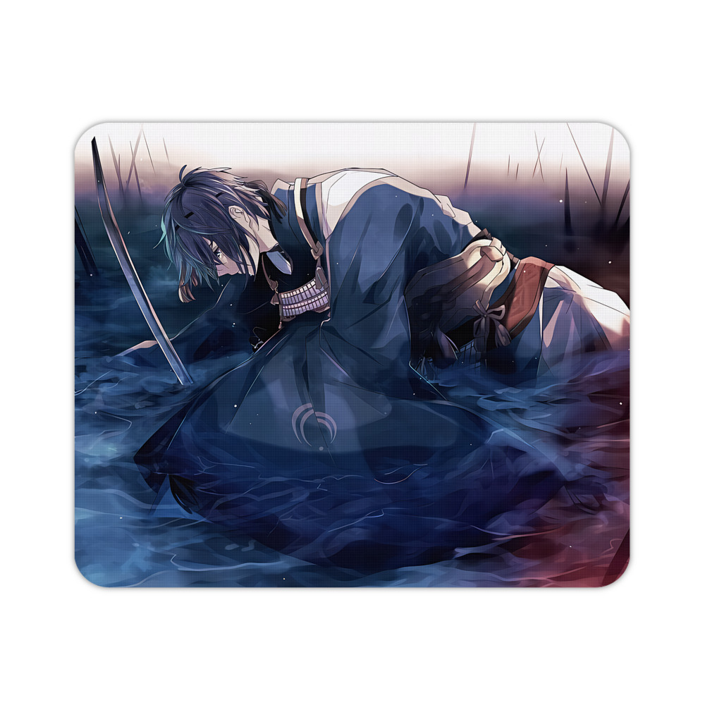 （画像用） 刀剣乱舞 Touken Ranbu マウスパッド ステッチ加工 ラバー素材 防水 滑り止め 超薄型 ゲーミング/オフィス対応