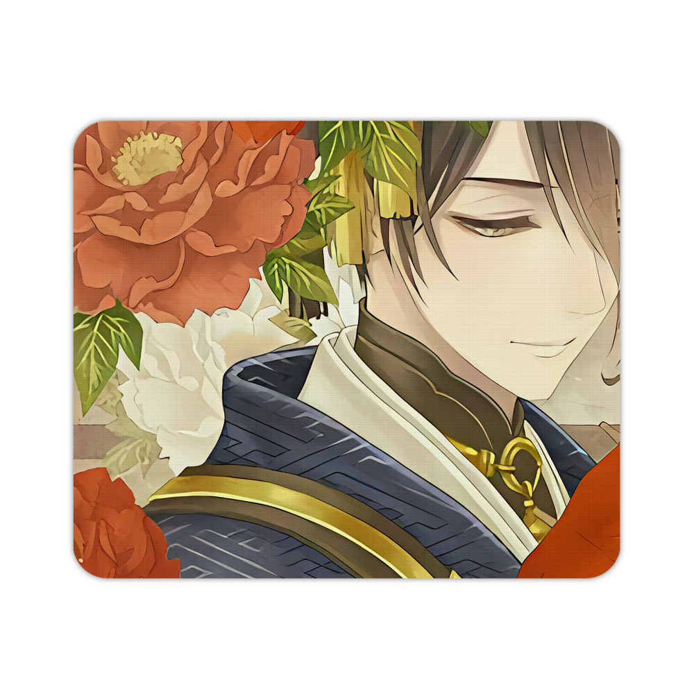 （画像用） 刀剣乱舞 Touken Ranbu マウスパッド ステッチ加工 ラバー素材 防水 滑り止め 超薄型 ゲーミング/オフィス対応