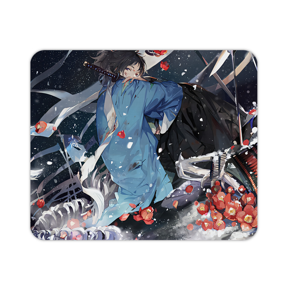 （画像用） 刀剣乱舞 Touken Ranbu マウスパッド ステッチ加工 ラバー素材 防水 滑り止め 超薄型 ゲーミング/オフィス対応