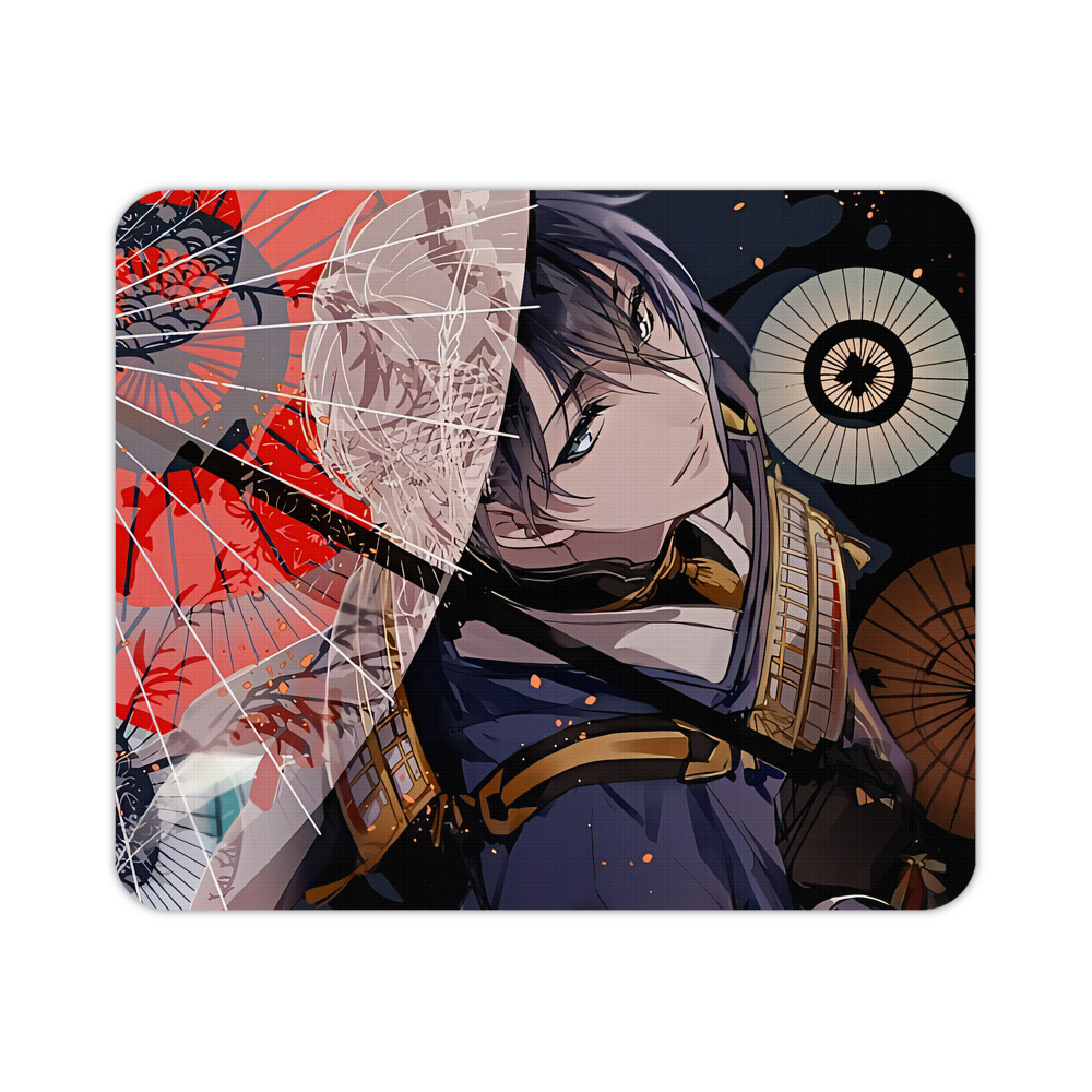 （画像用） 刀剣乱舞 Touken Ranbu マウスパッド ステッチ加工 ラバー素材 防水 滑り止め 超薄型 ゲーミング/オフィス対応