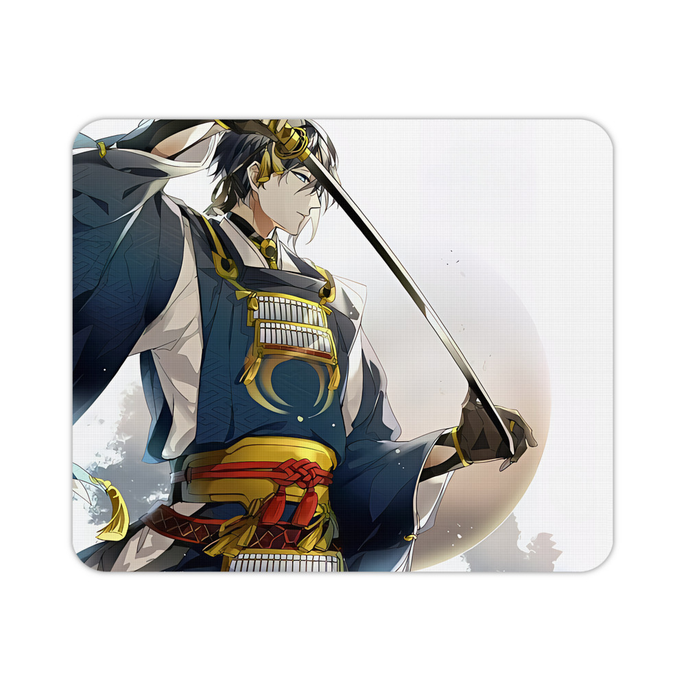 （画像用） 刀剣乱舞 Touken Ranbu マウスパッド ステッチ加工 ラバー素材 防水 滑り止め 超薄型 ゲーミング/オフィス対応