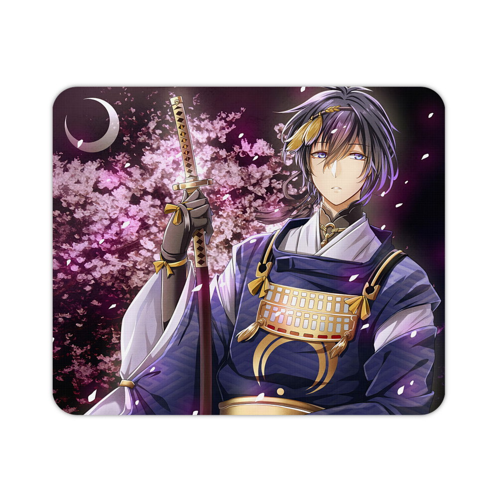 （画像用） 刀剣乱舞 Touken Ranbu マウスパッド ステッチ加工 ラバー素材 防水 滑り止め 超薄型 ゲーミング/オフィス対応