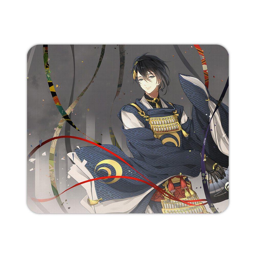 （画像用） 刀剣乱舞 Touken Ranbu マウスパッド ステッチ加工 ラバー素材 防水 滑り止め 超薄型 ゲーミング/オフィス対応