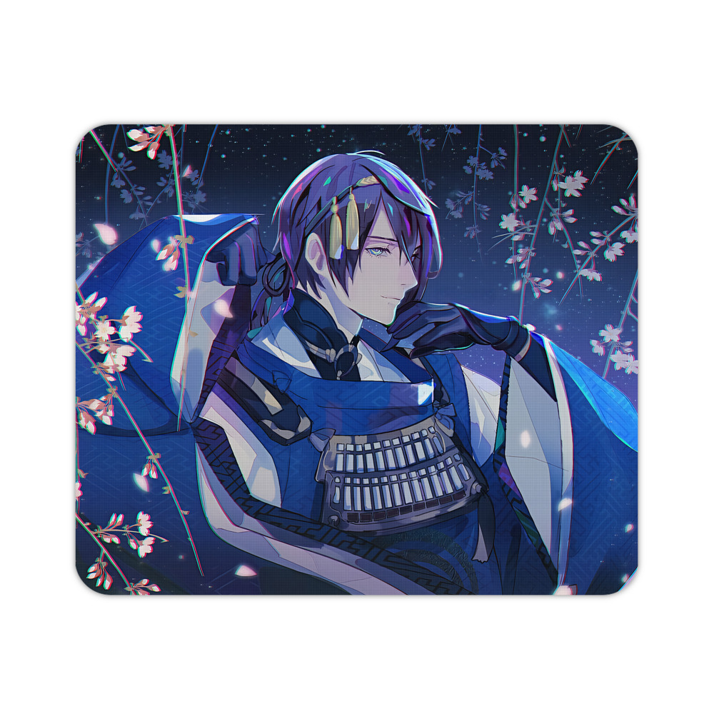 （画像用） 刀剣乱舞 Touken Ranbu マウスパッド ステッチ加工 ラバー素材 防水 滑り止め 超薄型 ゲーミング/オフィス対応
