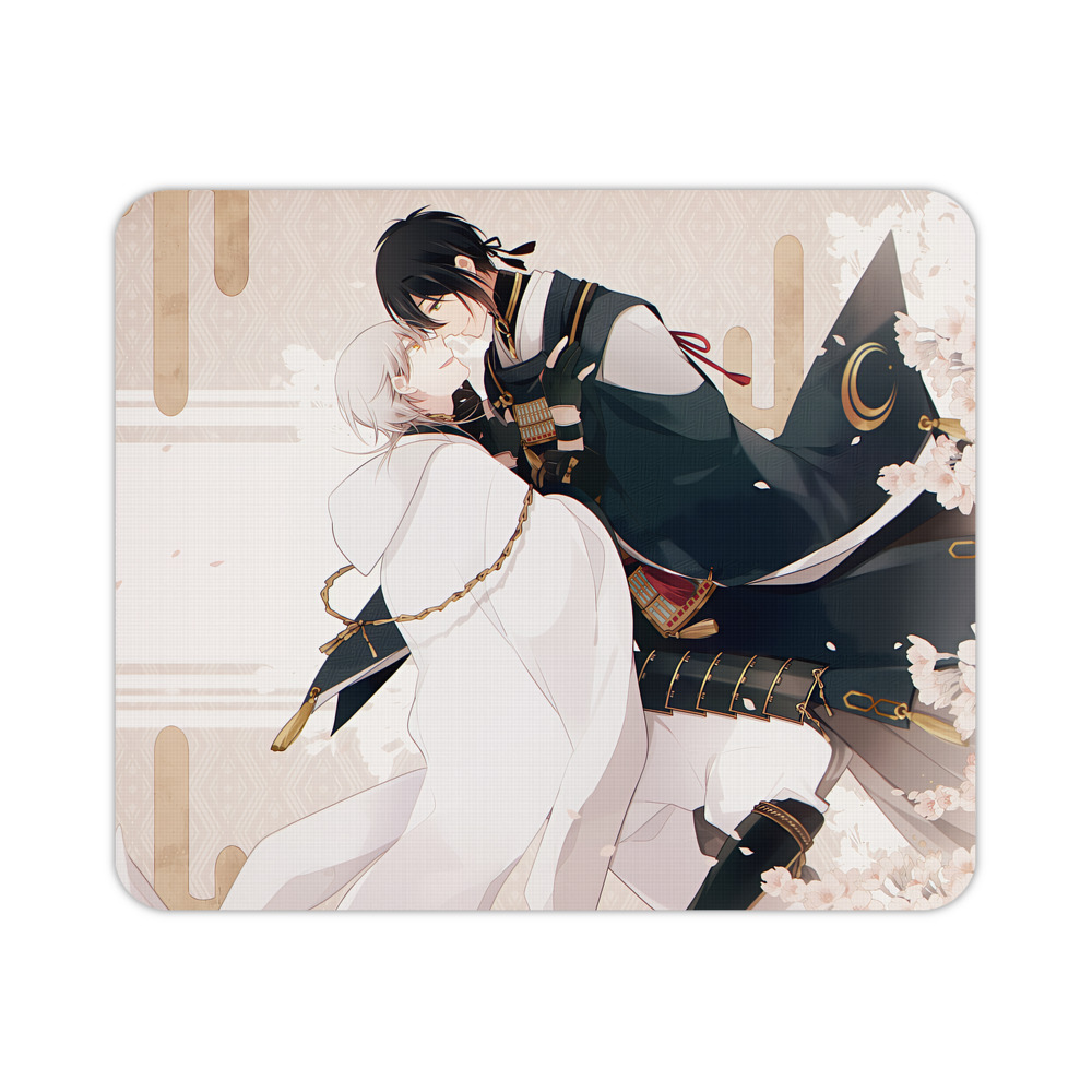 （画像用） 刀剣乱舞 Touken Ranbu マウスパッド ステッチ加工 ラバー素材 防水 滑り止め 超薄型 ゲーミング/オフィス対応