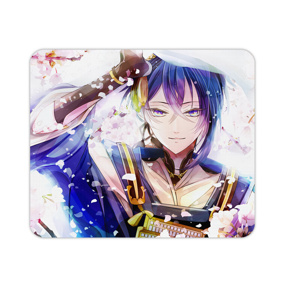 （画像用） 刀剣乱舞 Touken Ranbu マウスパッド ステッチ加工 ラバー素材 防水 滑り止め 超薄型 ゲーミング/オフィス対応