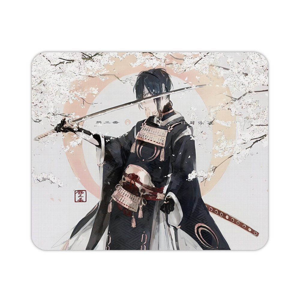 （画像用） 刀剣乱舞 Touken Ranbu マウスパッド ステッチ加工 ラバー素材 防水 滑り止め 超薄型 ゲーミング/オフィス対応