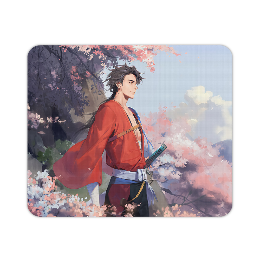 （画像用） 刀剣乱舞 Touken Ranbu マウスパッド ステッチ加工 ラバー素材 防水 滑り止め 超薄型 ゲーミング/オフィス対応