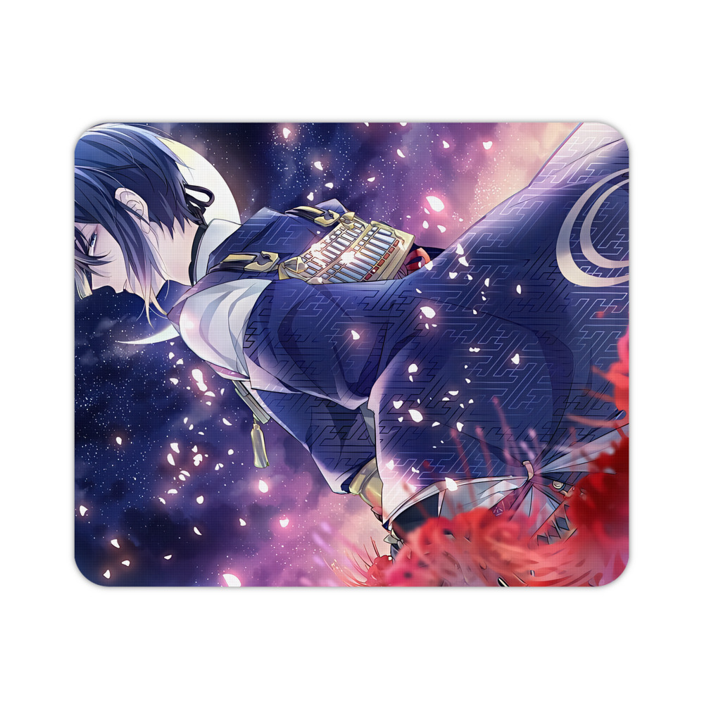 （画像用） 刀剣乱舞 Touken Ranbu マウスパッド ステッチ加工 ラバー素材 防水 滑り止め 超薄型 ゲーミング/オフィス対応