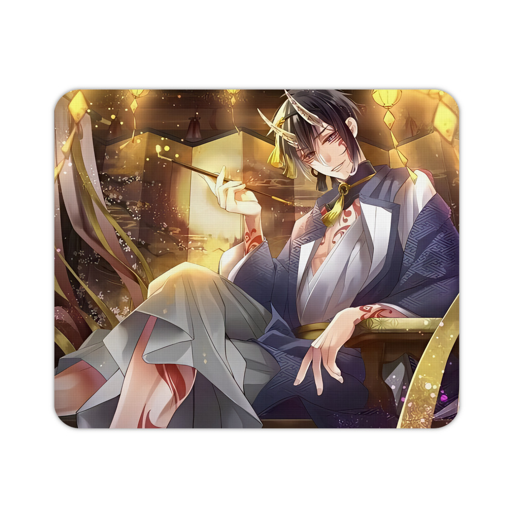（画像用） 刀剣乱舞 Touken Ranbu マウスパッド ステッチ加工 ラバー素材 防水 滑り止め 超薄型 ゲーミング/オフィス対応
