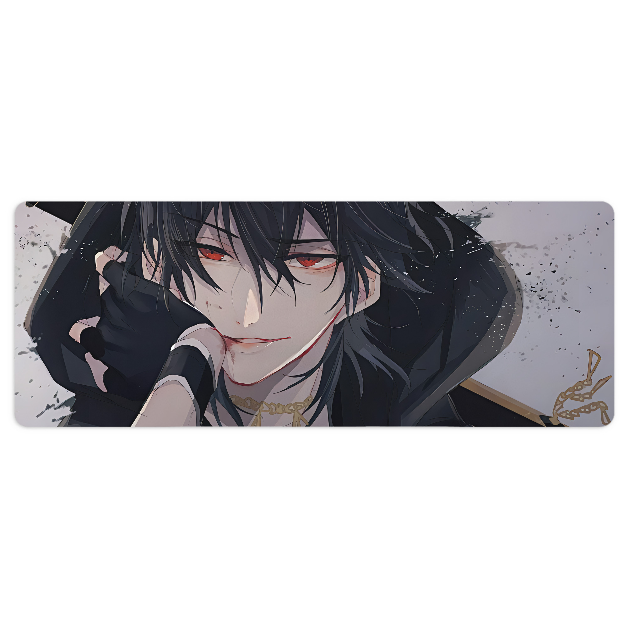 （画像用） 刀剣乱舞 Touken Ranbu ステッチ加工 大判デスクマット／滑り止めマウスパッド