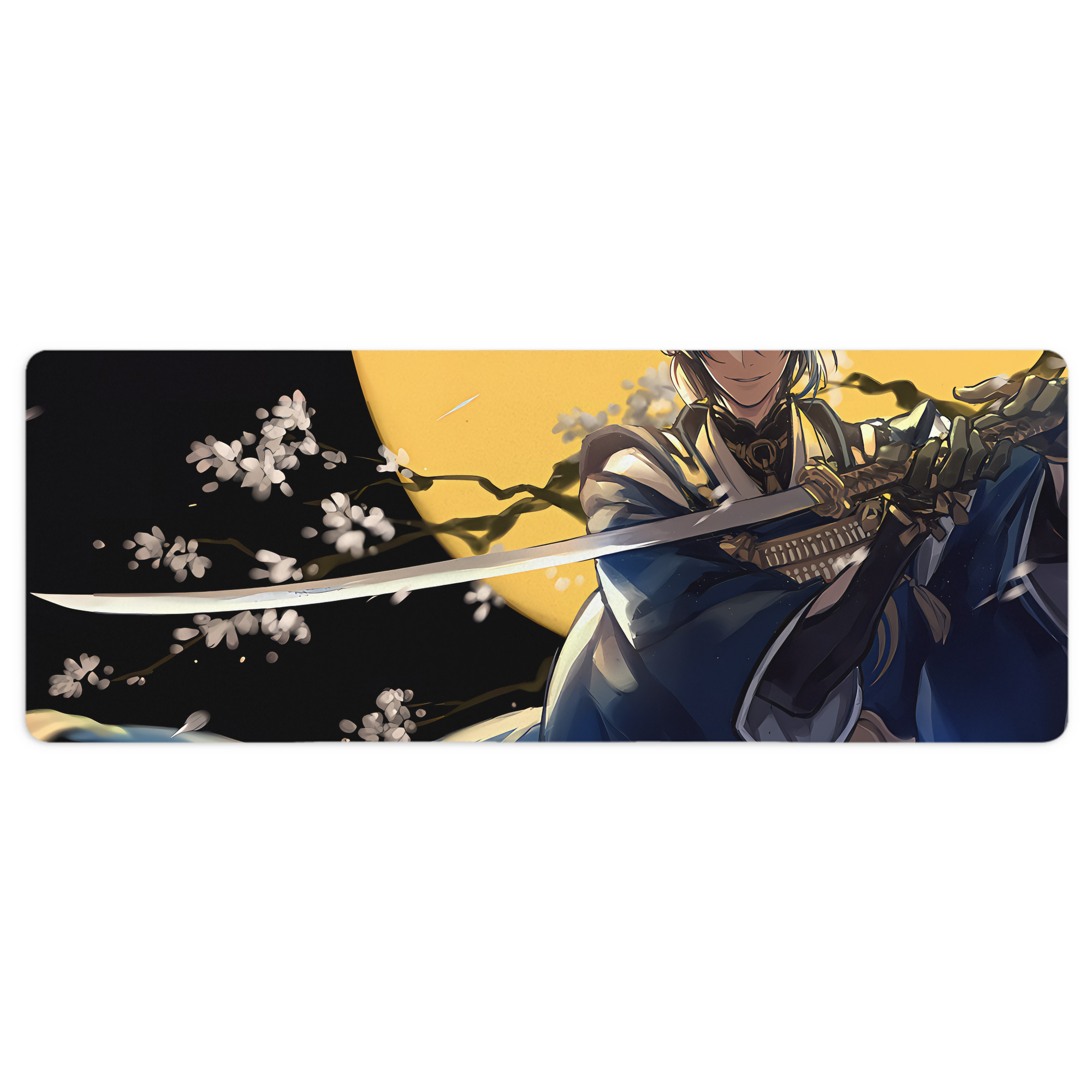 （画像用） 刀剣乱舞 Touken Ranbu ステッチ加工 大判デスクマット／滑り止めマウスパッド