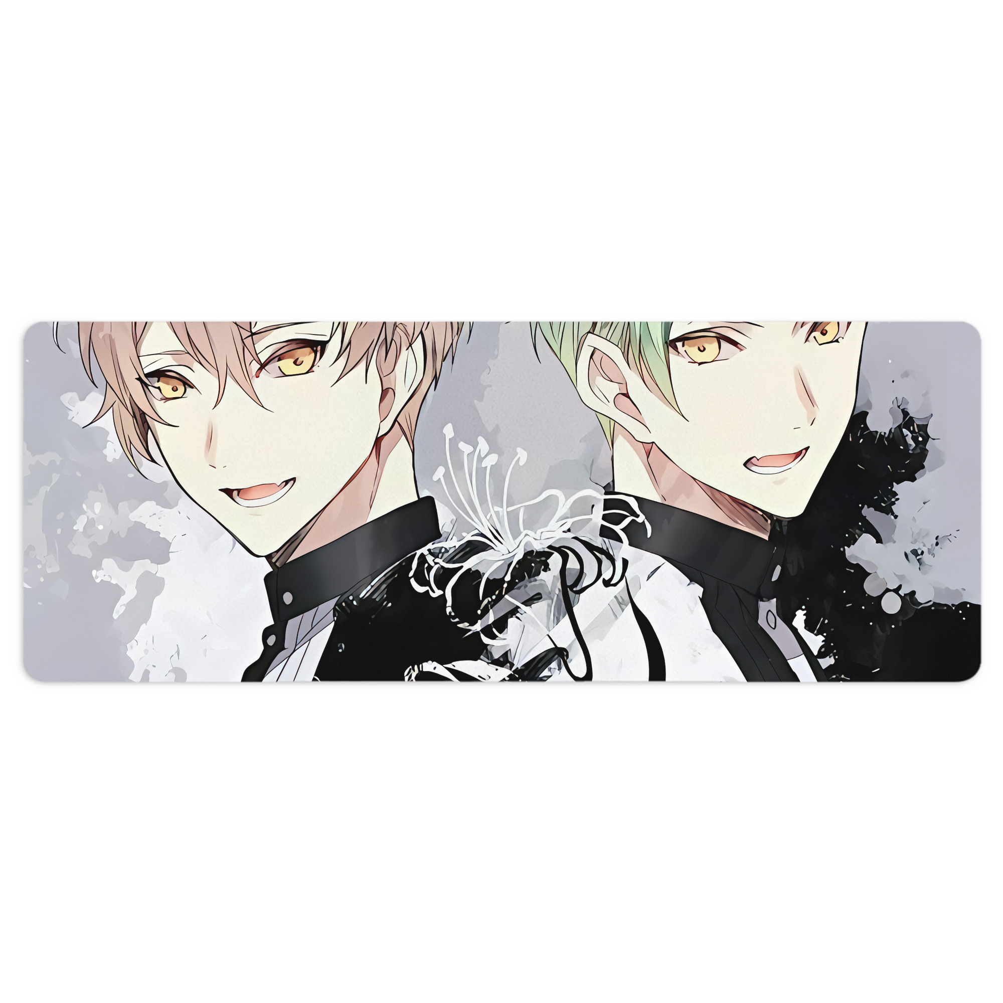 （画像用） 刀剣乱舞 Touken Ranbu ステッチ加工 大判デスクマット／滑り止めマウスパッド