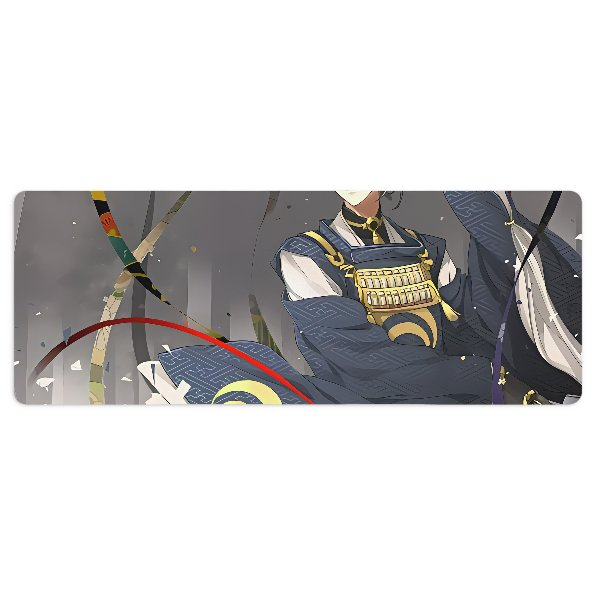 （画像用） 刀剣乱舞 Touken Ranbu ステッチ加工 大判デスクマット／滑り止めマウスパッド