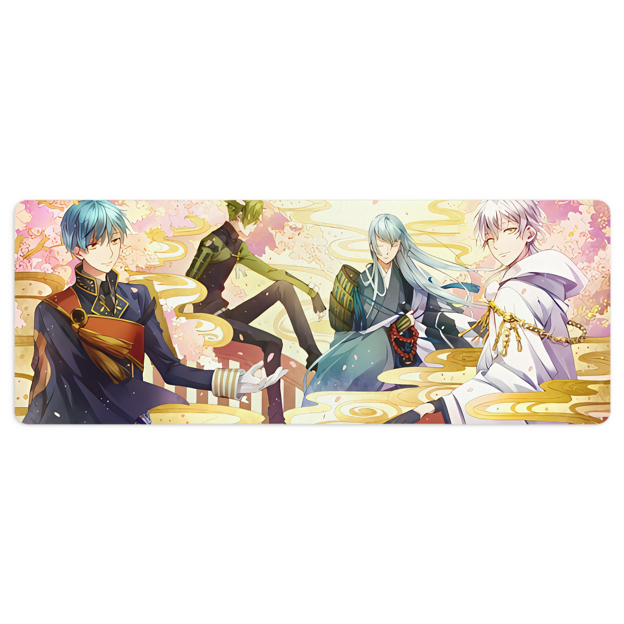 （画像用） 刀剣乱舞 Touken Ranbu ステッチ加工 大判デスクマット／滑り止めマウスパッド