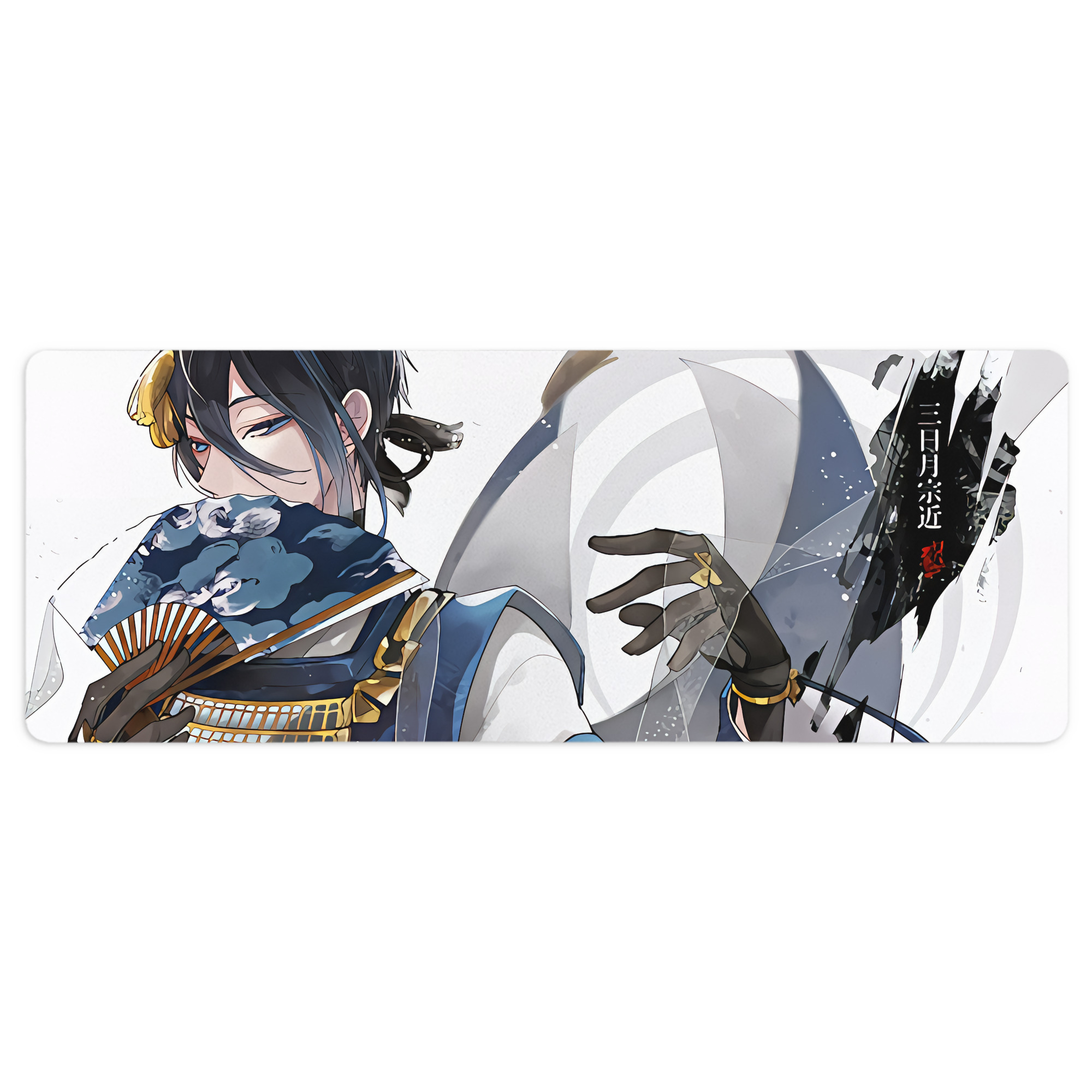 （画像用） 刀剣乱舞 Touken Ranbu ステッチ加工 大判デスクマット／滑り止めマウスパッド