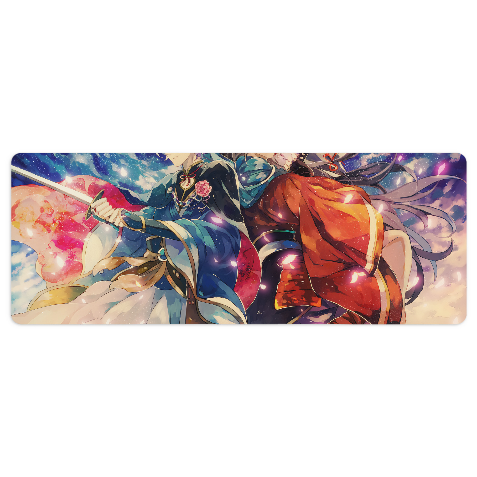 （画像用） 刀剣乱舞 Touken Ranbu ステッチ加工 大判デスクマット／滑り止めマウスパッド