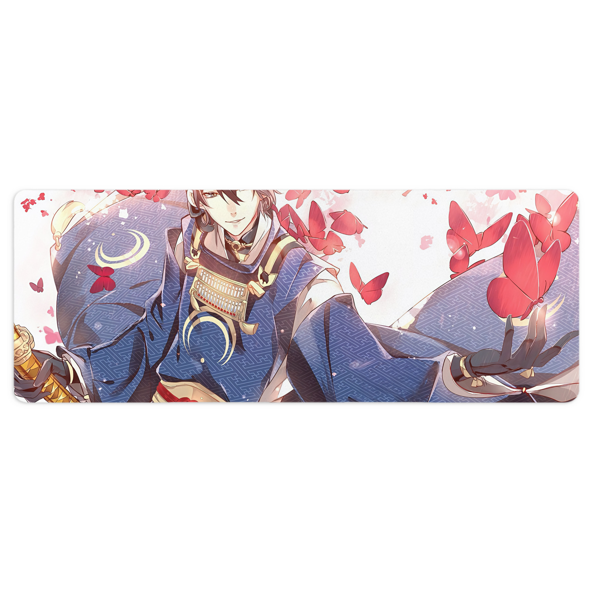 （画像用） 刀剣乱舞 Touken Ranbu ステッチ加工 大判デスクマット／滑り止めマウスパッド