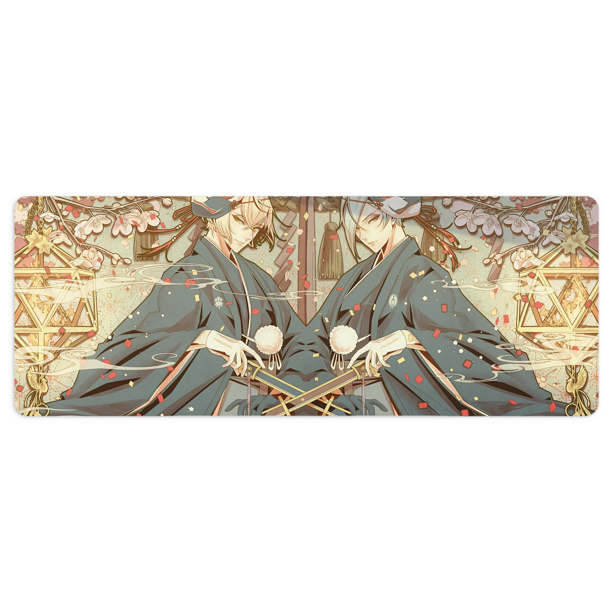 （画像用） 刀剣乱舞 Touken Ranbu ステッチ加工 大判デスクマット／滑り止めマウスパッド