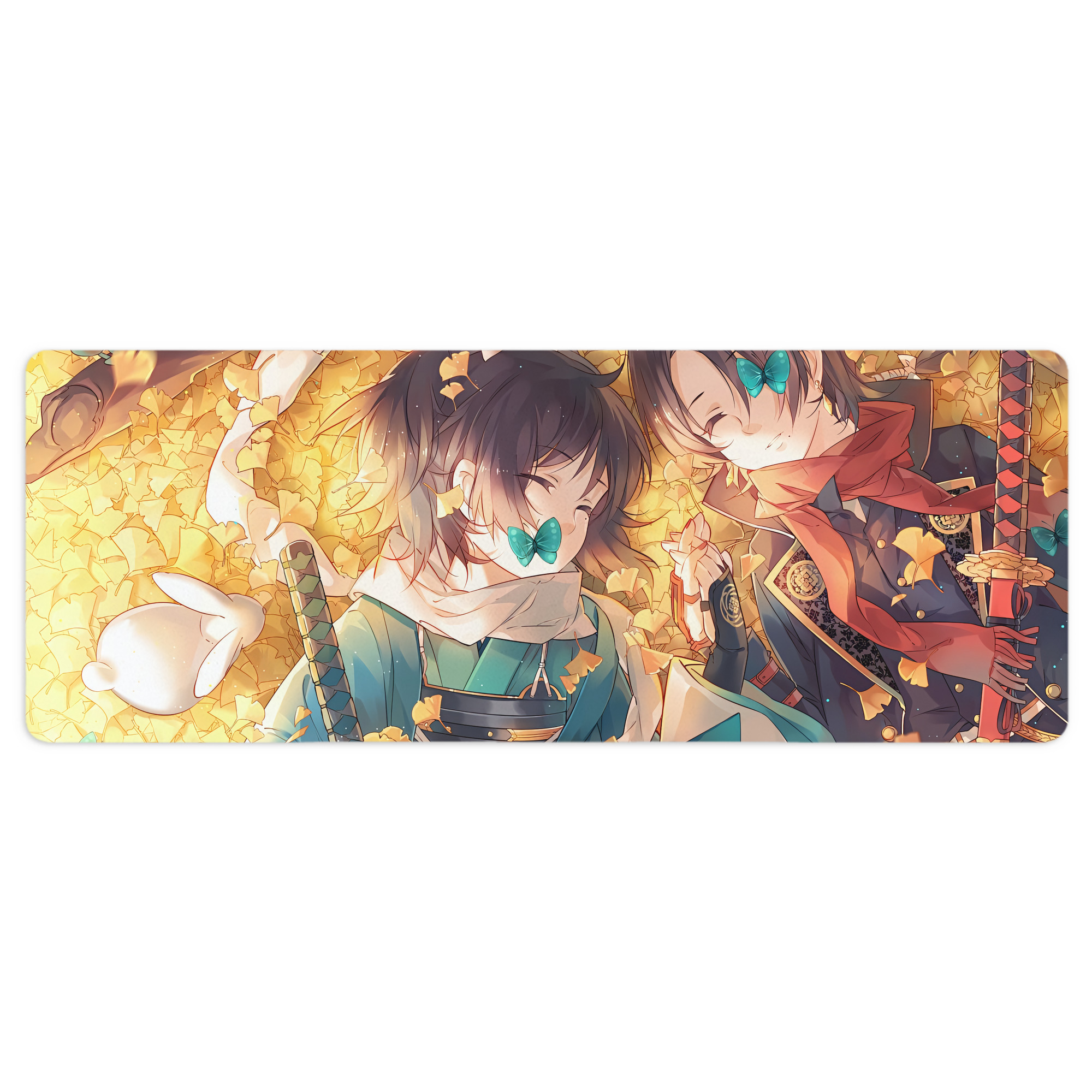 （画像用） 刀剣乱舞 Touken Ranbu ステッチ加工 大判デスクマット／滑り止めマウスパッド